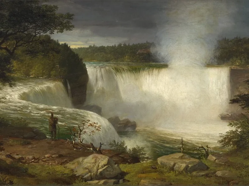 1818-Thomas Prichard Rossiter - Cascate del Niagara